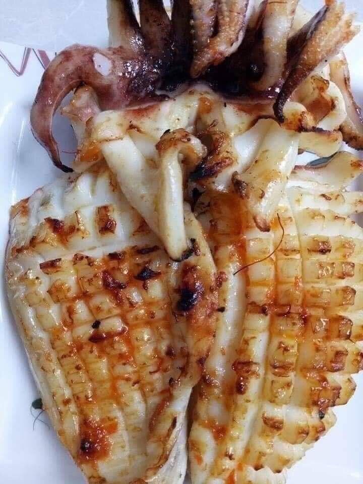 Mực 1 nắng Cô Tô