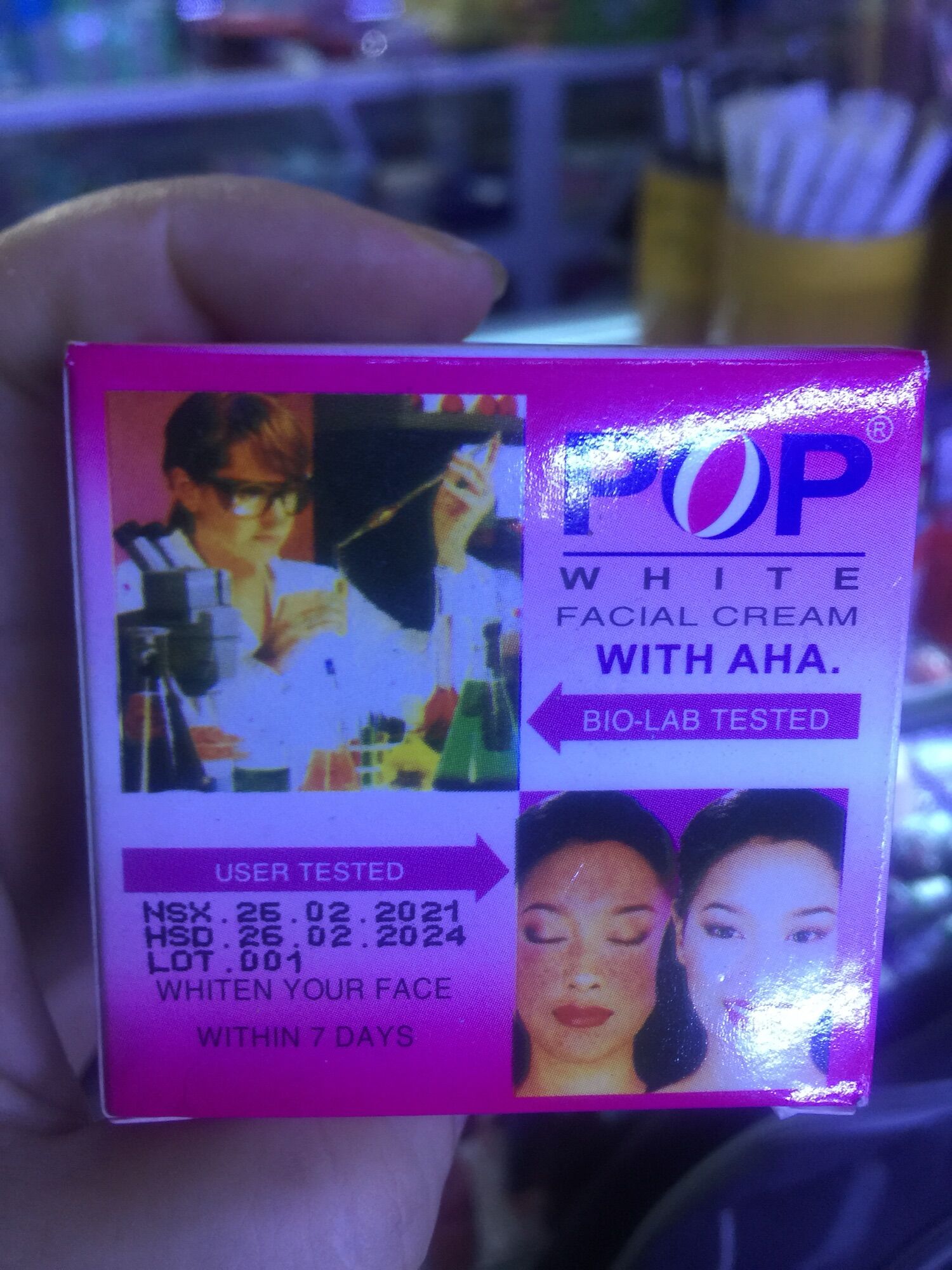 [HCM]Kem Pop Dưỡng Trắng Da 20g