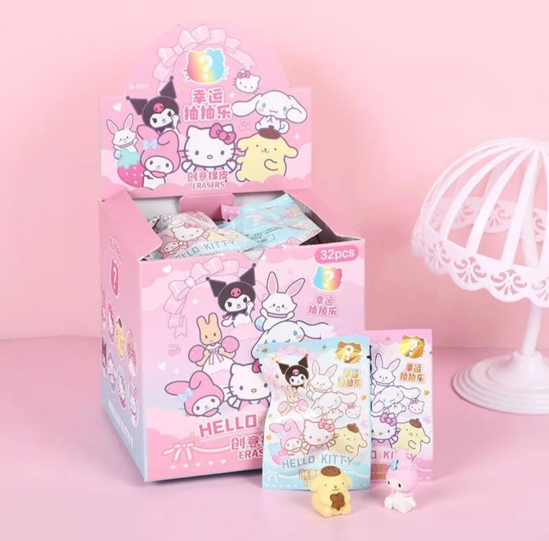 Cục tẩy bút chì 3d hình hello kitty