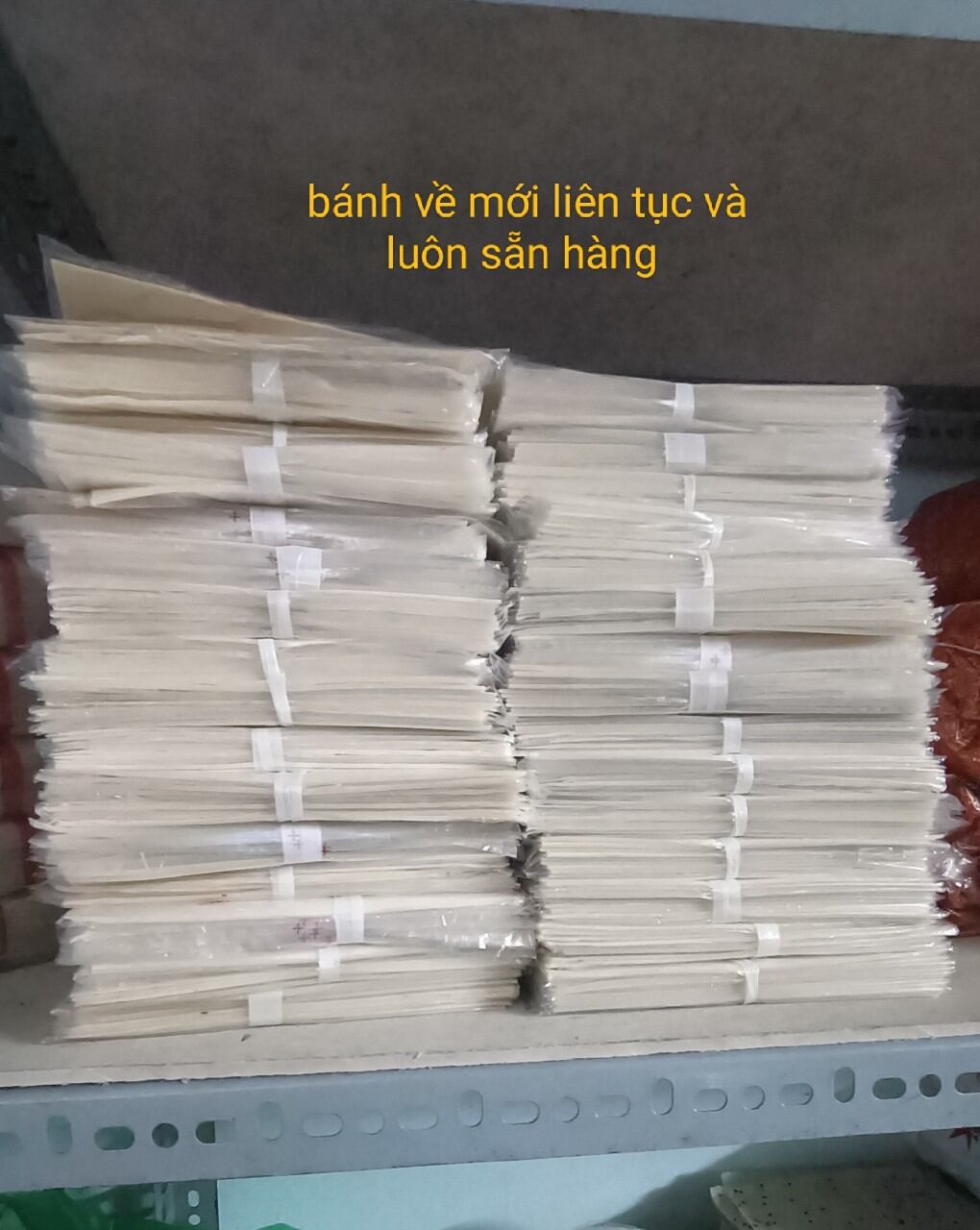 bánh đa nem vuông loại1[1 xấp]