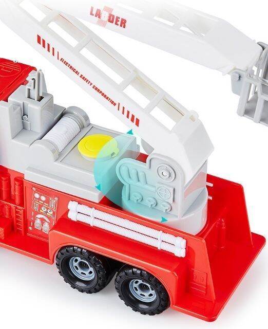 Xe cứu hoả phun nước tỉ lệ 1:20 âm thanh đèn