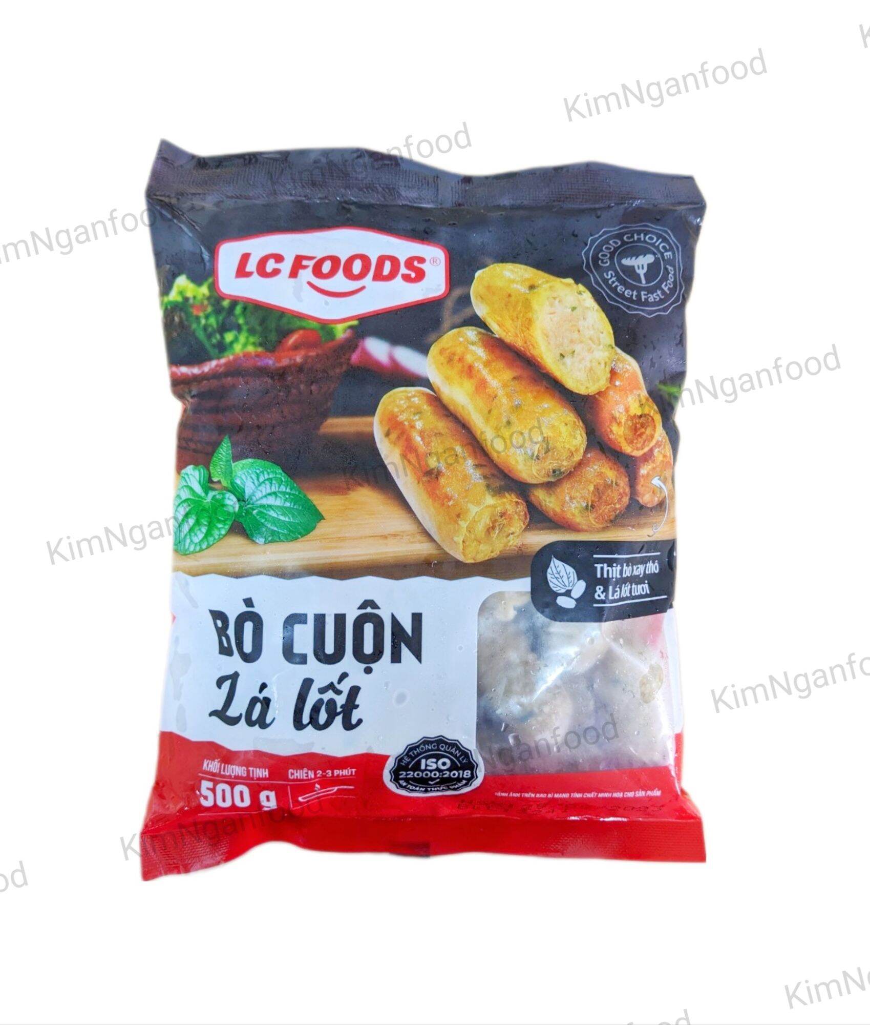 Bò cuộn lá lốt 500g