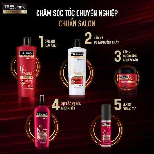 Xịt bảo vệ tóc khỏi nhiệt Tresemme Keratin Smooth
