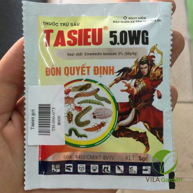 Bán sỉ - hộp 50 gói Tasieu 5gr diệt sâu rầy, bọ trĩ.