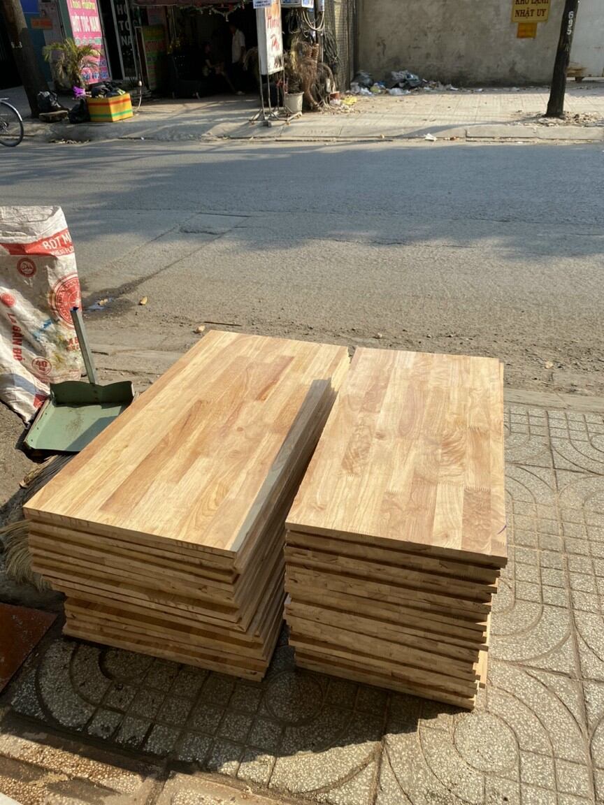 40x40x18mm gỗ cao su làm bàn,kệ,..