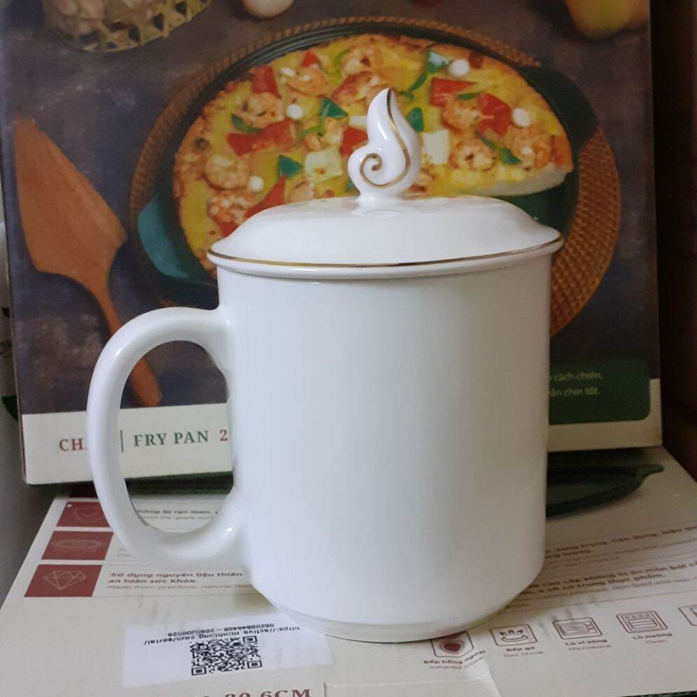 Ly sứ Minh Long 0.35 lít + nắp