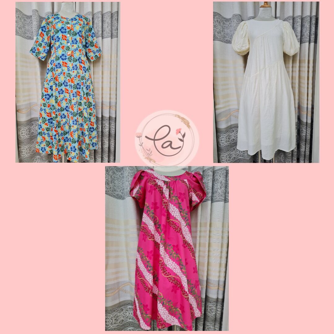Đầm đi chơi, đi tiệc, đầm vintage 2hand (có bigsize, đầm bầu)