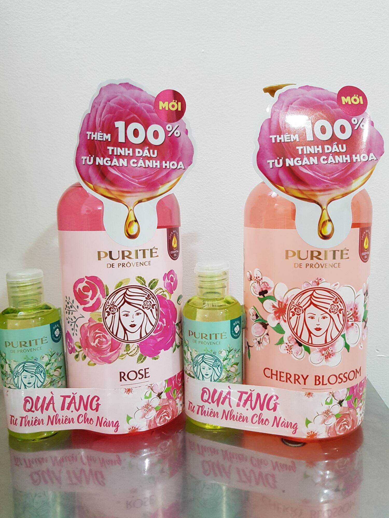 [Hcm](Tặng Kèm Sữa Tắm Linh Lan 558Ml) Sữa Tắm Purite By Provence Shower Gel 850Ml