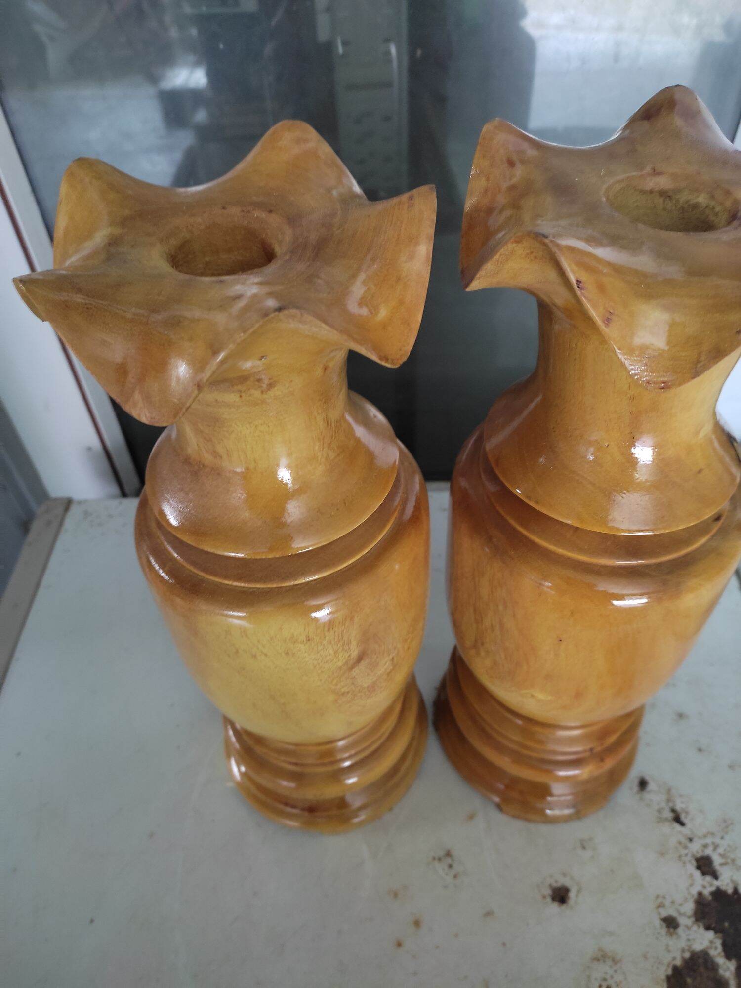 1 đôi lục bình gỗ mít