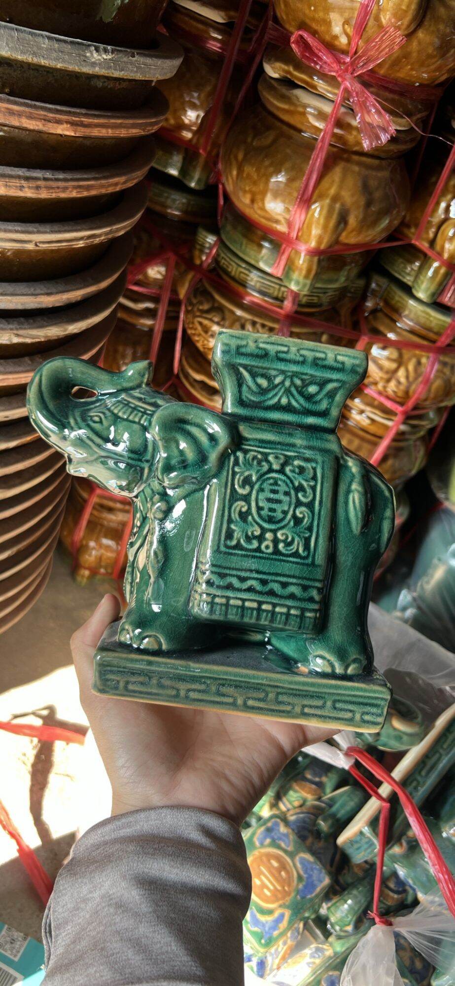 Đôn voi. con voi mini. voi trang trí để bàn