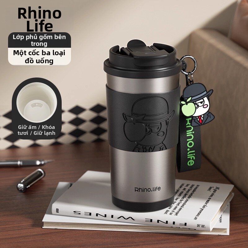 Portable Thermal Insulation Ceramic Mug - 9