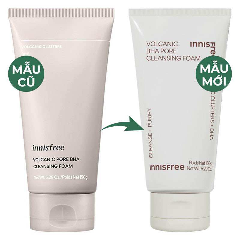 Sữa rửa mặt dịu nhẹ Innisfree Cleansing Foam 150ml
