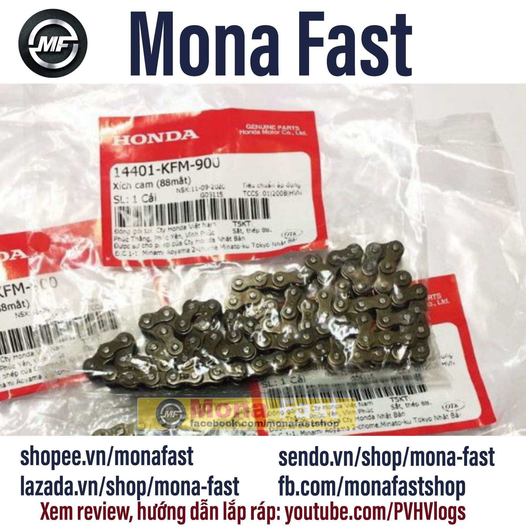 Sên cam 88 mắt Honda rin