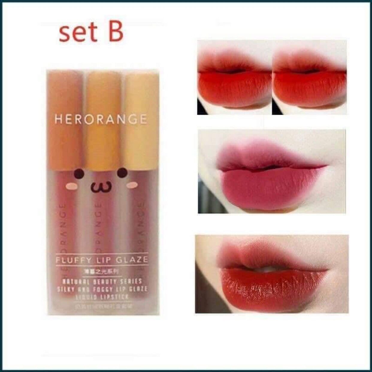 Set son 3 cây Herorange siêu xinh