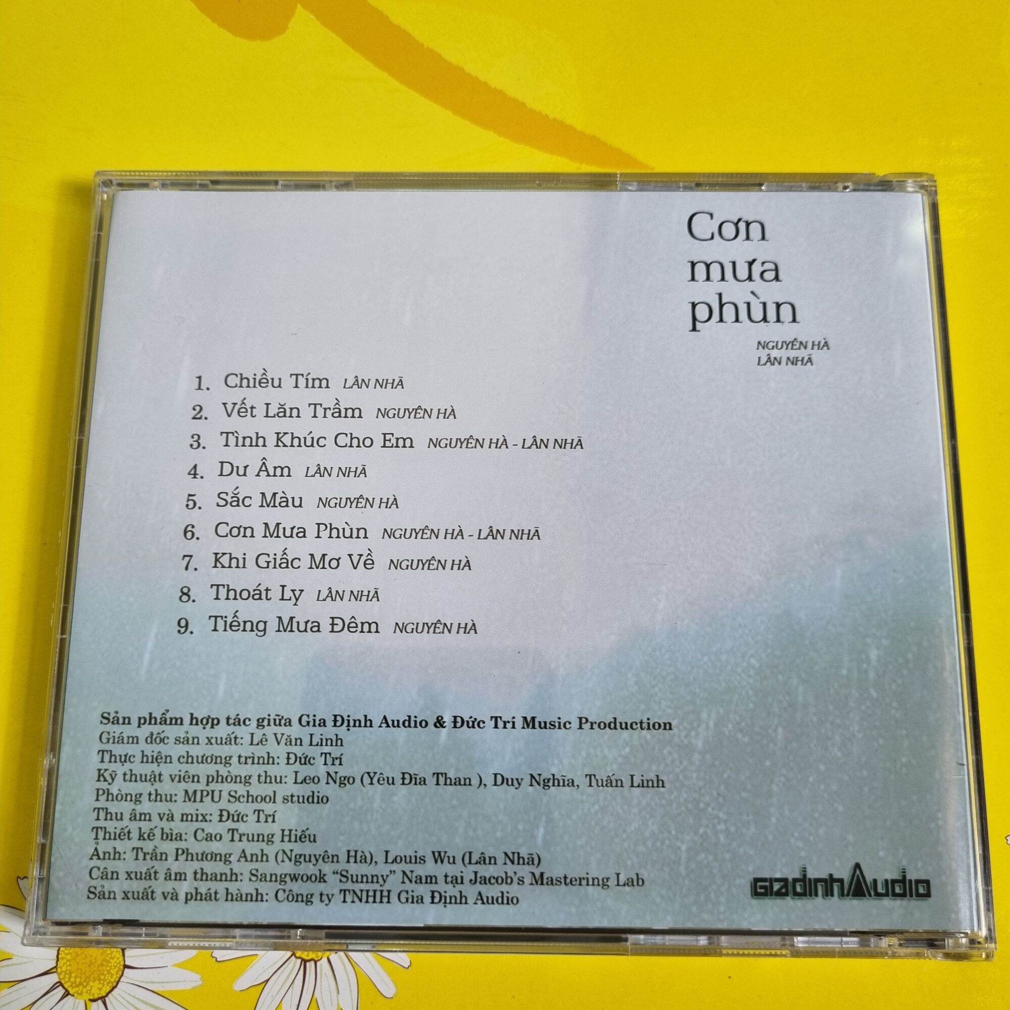 Cơn mưa phùn (Lân Nhã-Nguyên Hà) (LP to CD)