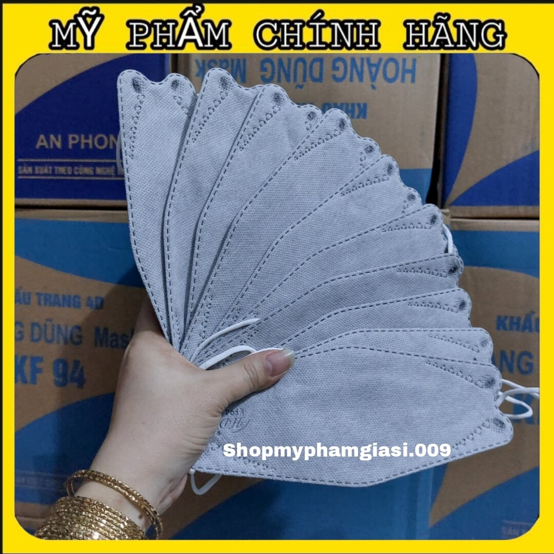 (50 CÁI XÁM) KHẨU TRANG KF94. AN PHONG