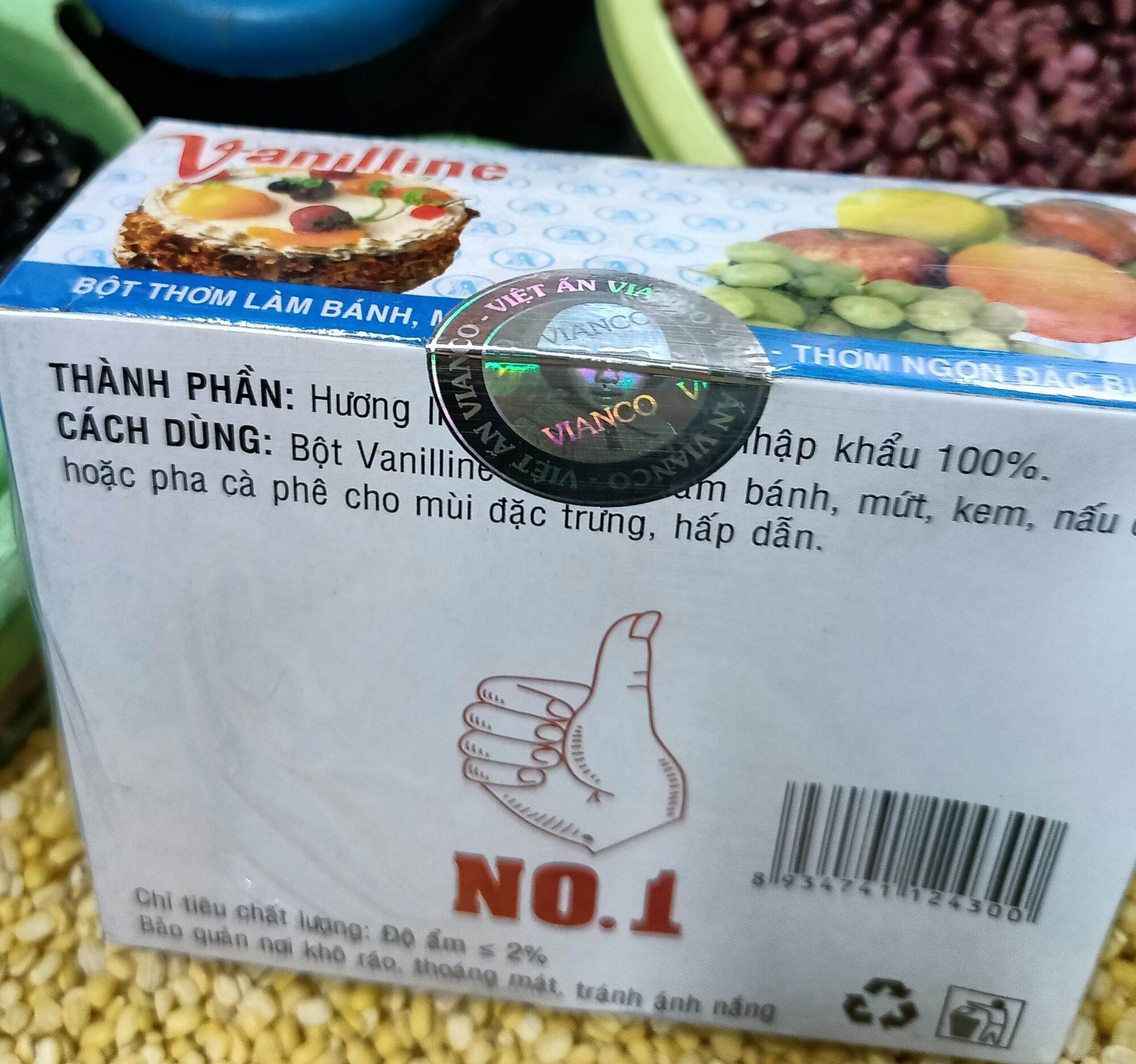 Bột vani