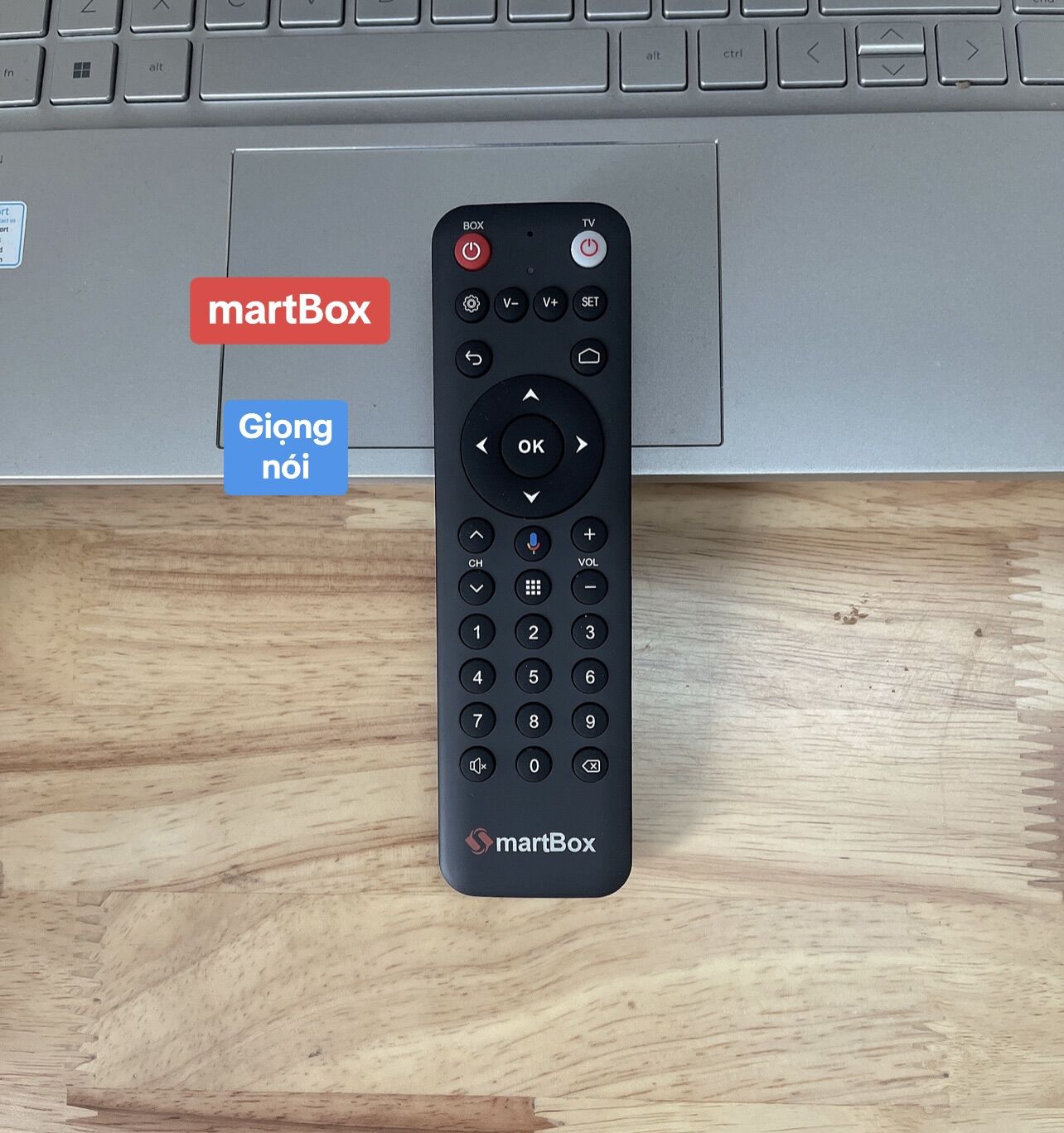  Điều khiển đầu MyTV VNPT Smartbox FPT Viettel TV360 dùng chung có giọng nói hàng cao cấp 