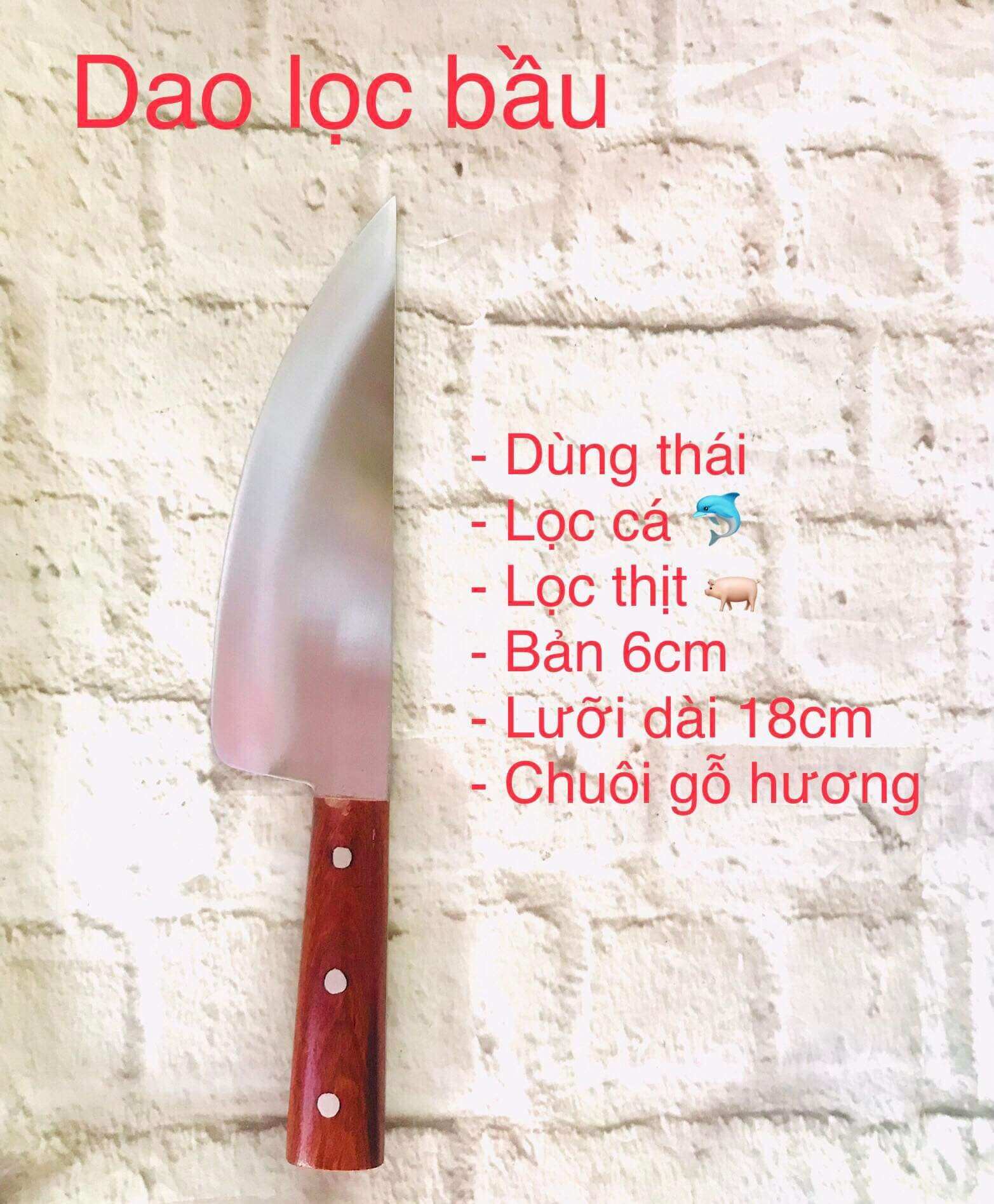dao bầu lọc (thép không rỉ)
