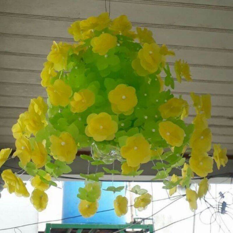 Bộ nguyên liệu lam hoa gấm 72 bông