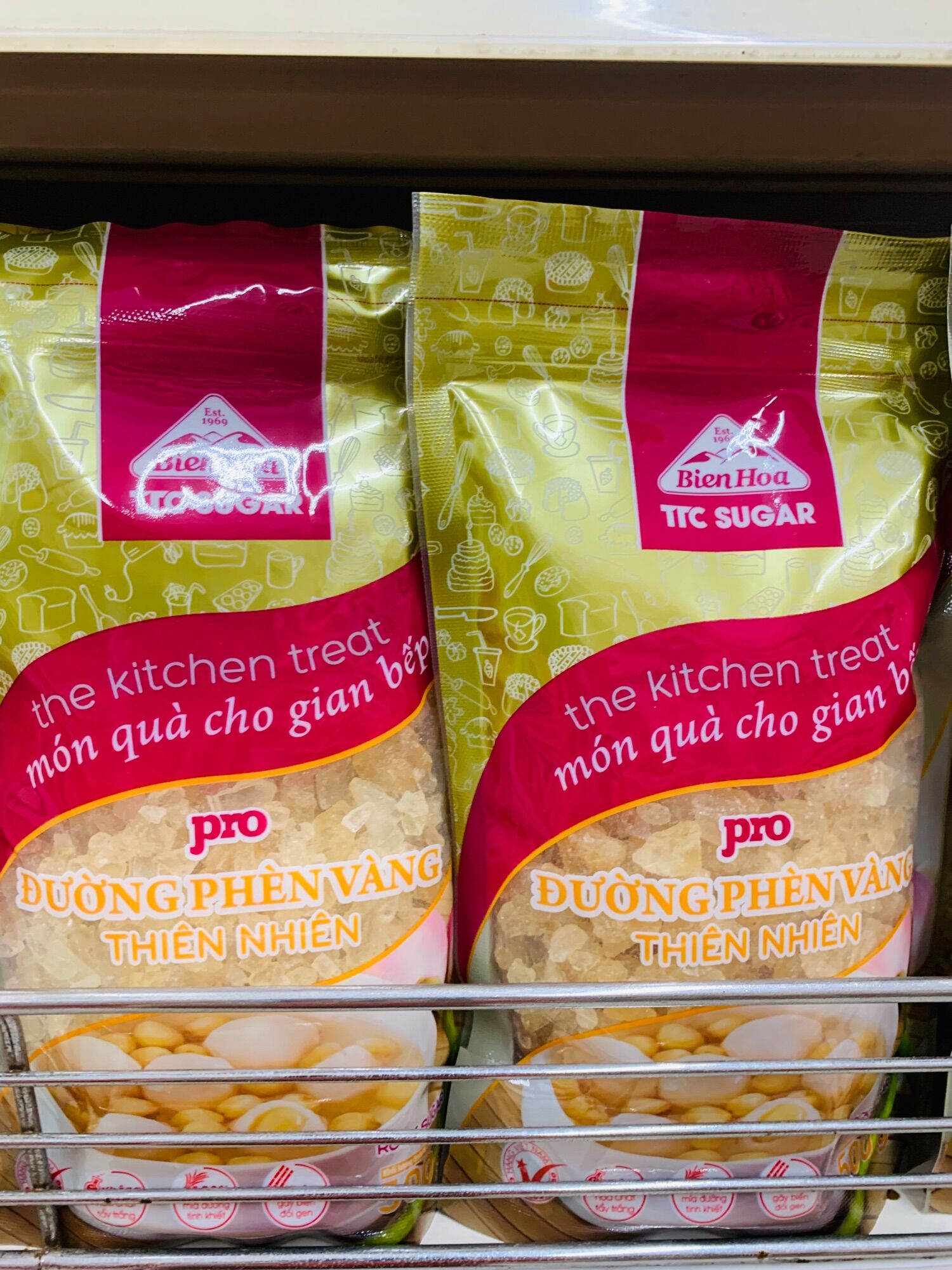 Đường phèn vàng/ trắng Biên Hoà 500g