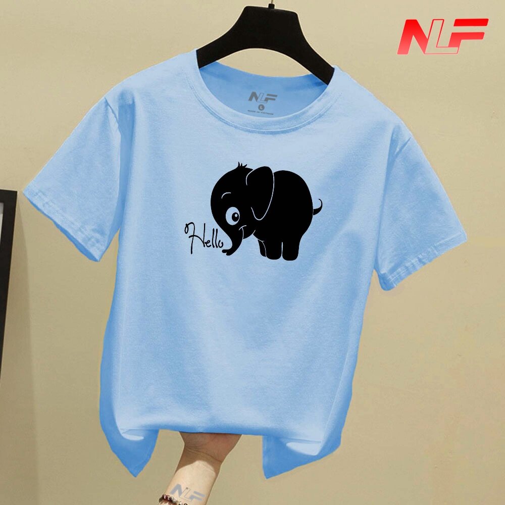 Áo Thun Nữ Tay Ngắn Form Rộng Con Voi AT-075 - NLF - Dễ Phối Trang Phục