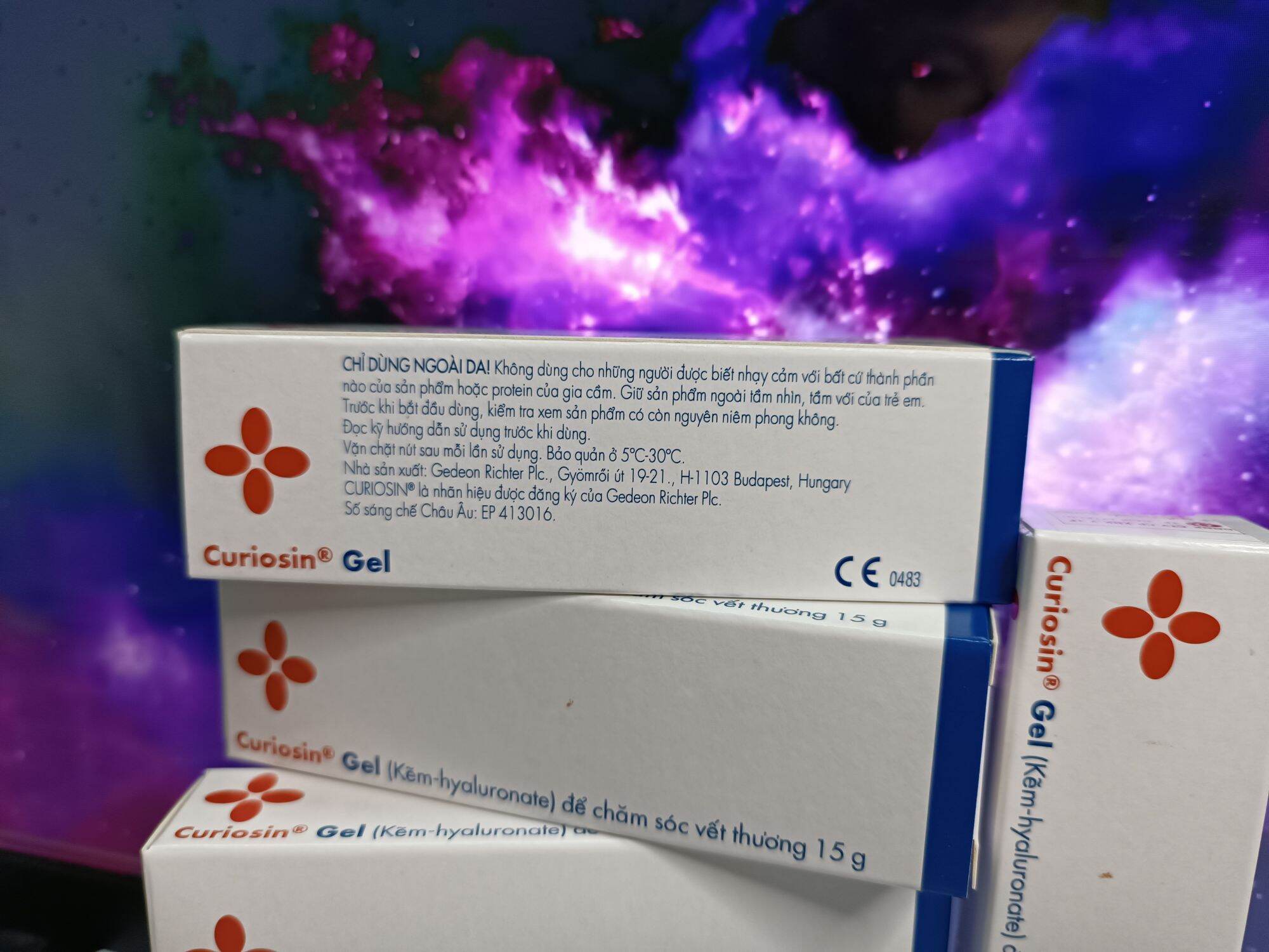 Curiosin Gel chăm sóc vết thương (15g)