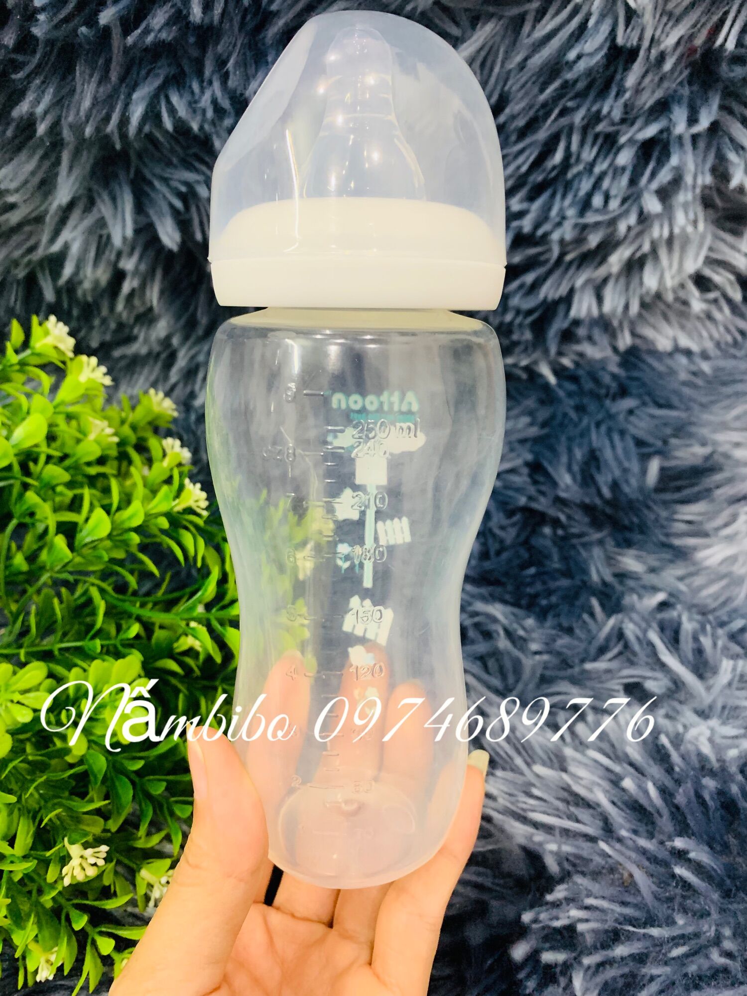 Bình sữa cổ hẹp ATTOON 250ml