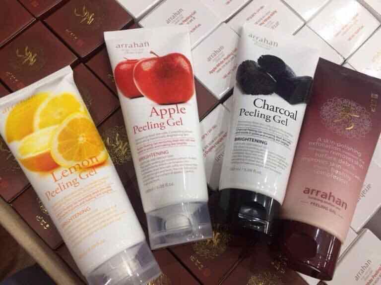 Tẩy da chết Arrahan Peeling Gel Hàn Quốc 180ml [Đủ vị]