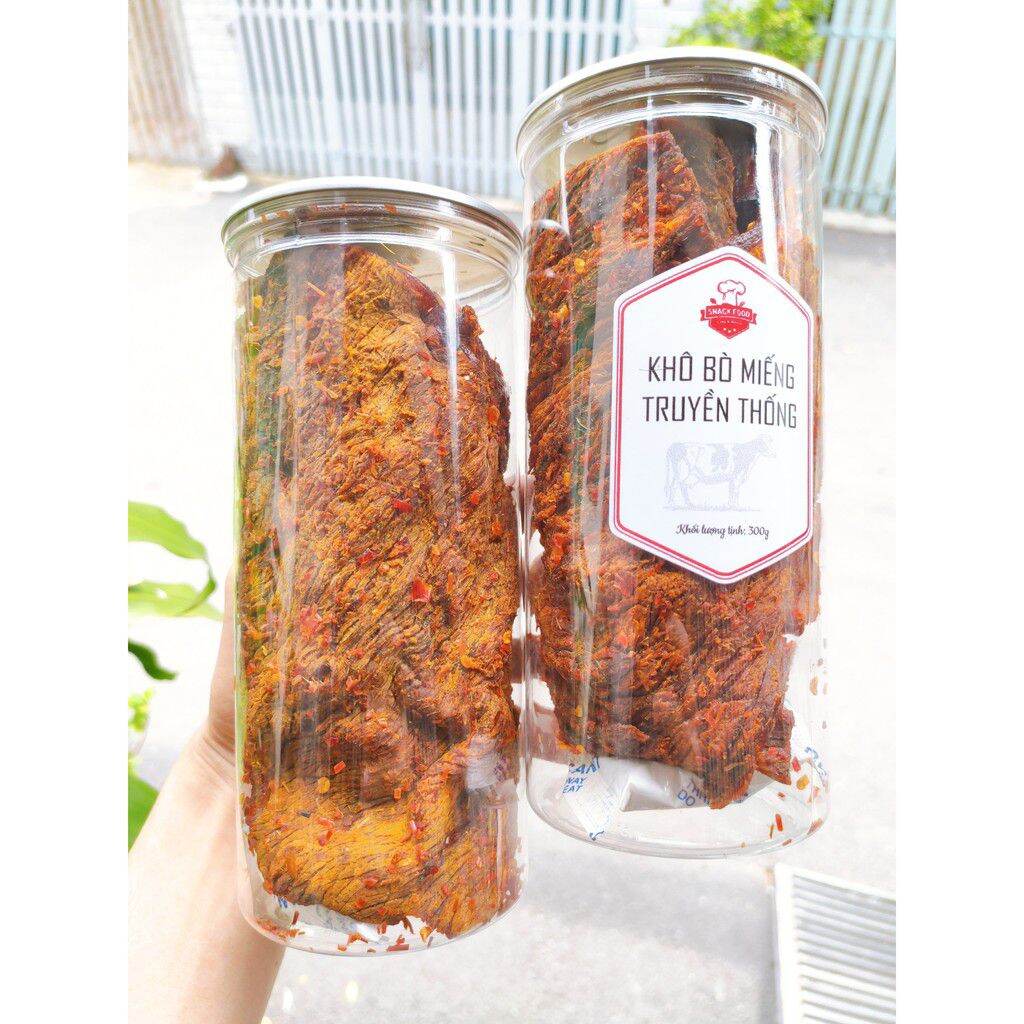 hủ pet-250gr khô bò miếng mềm