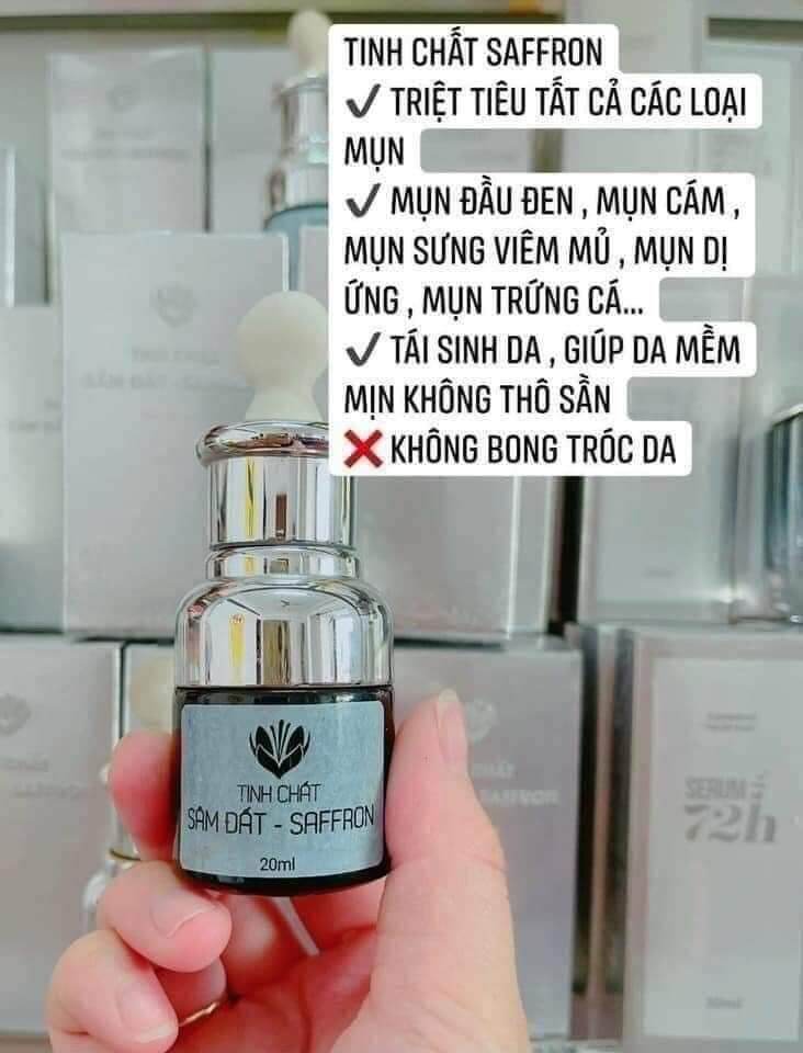 tinh chất sâm đất safron drcell