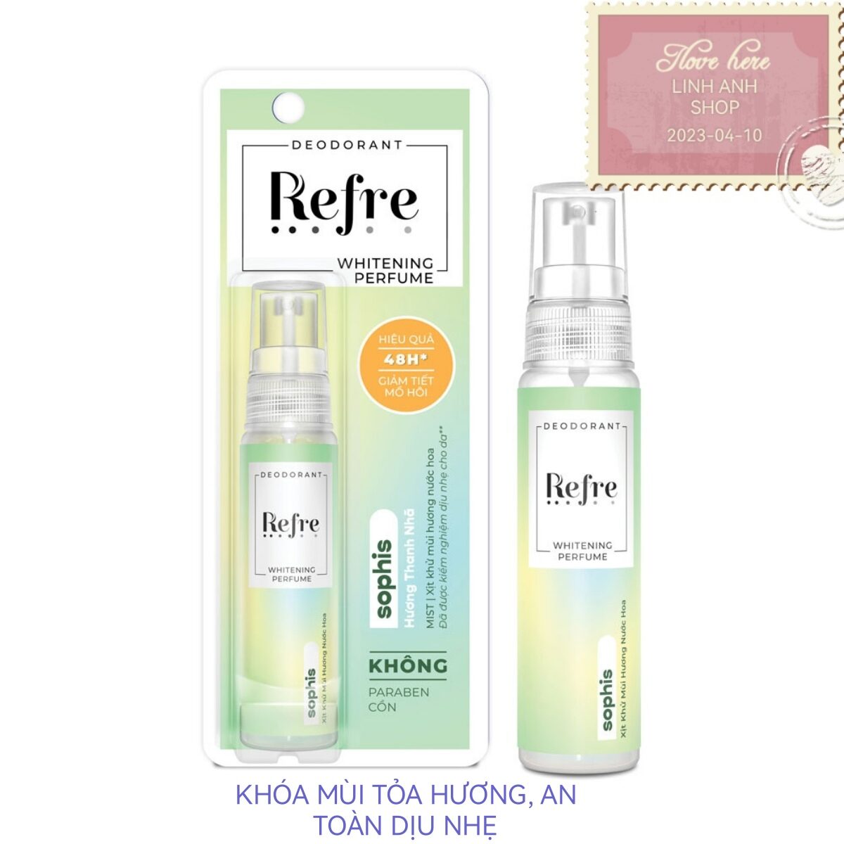 Xịt Khử mùi Refre Hương Nước hoa 30ml