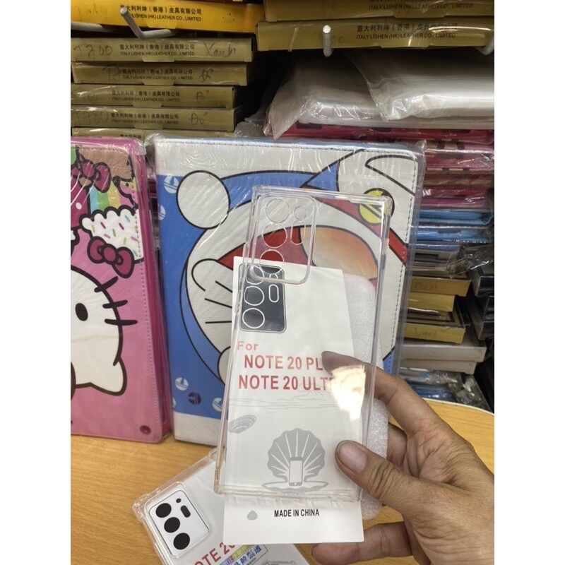 [Nhập RS0822 giảm 30k cho đơn 99k]Ốp lưng Samsung Note 20 / Note 20 plus / Note 20 ultra dẻo trong suốt bảo vệ camera