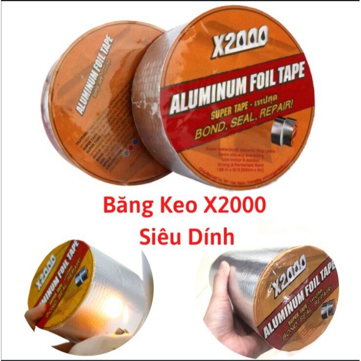 KEO CHỐNG DỘT X2000 CUỘN DÀI 5M BẢN RỘNG 5CM