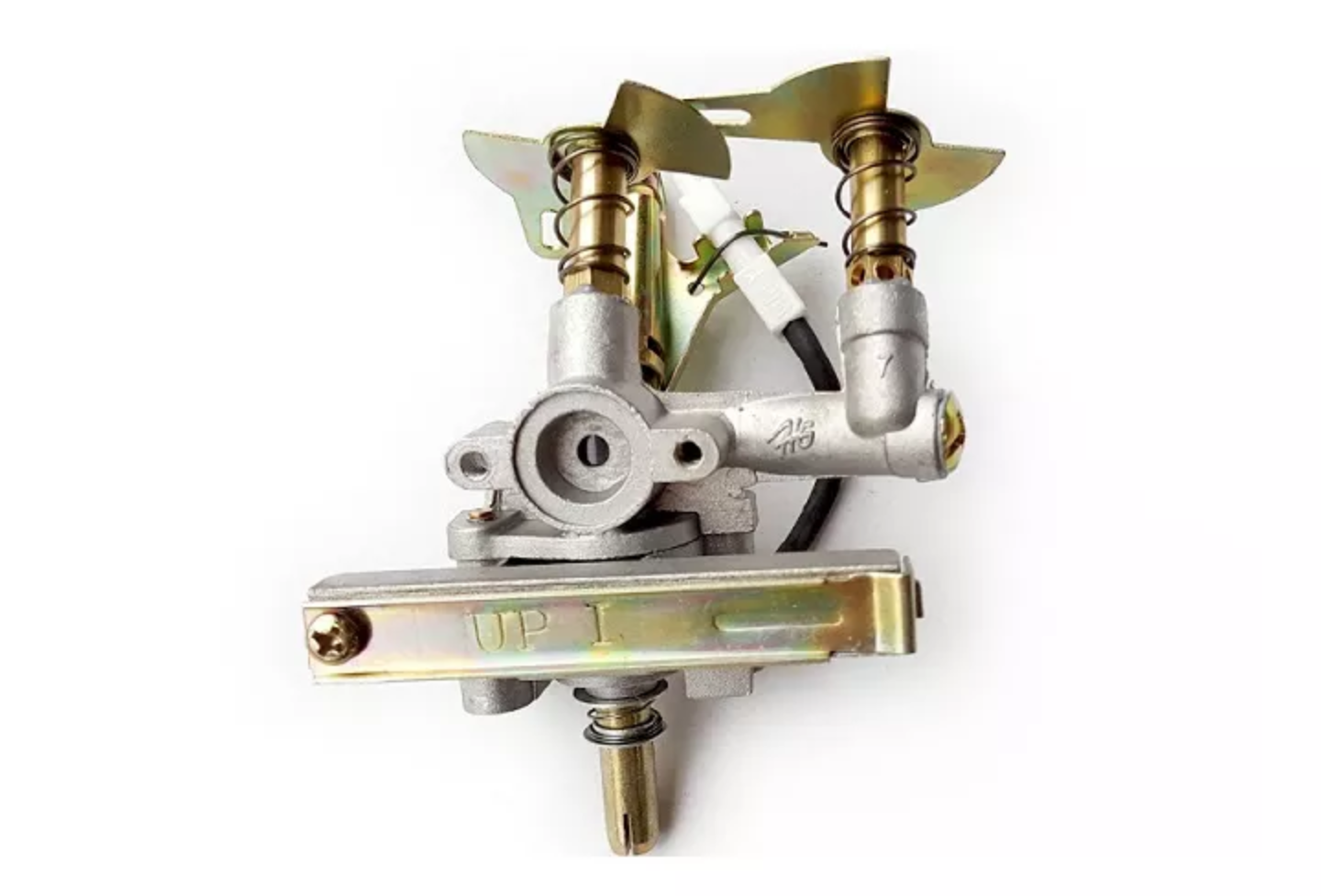 Cụm bếp gas đôi/ ổ bếp gas đôi/ bộ chế hòa khí đôi lắp ống gang đôi thông dụng