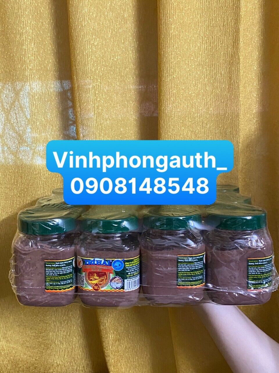 Mắm ruốc Trí Hải có gia vị cao cấp 160gr