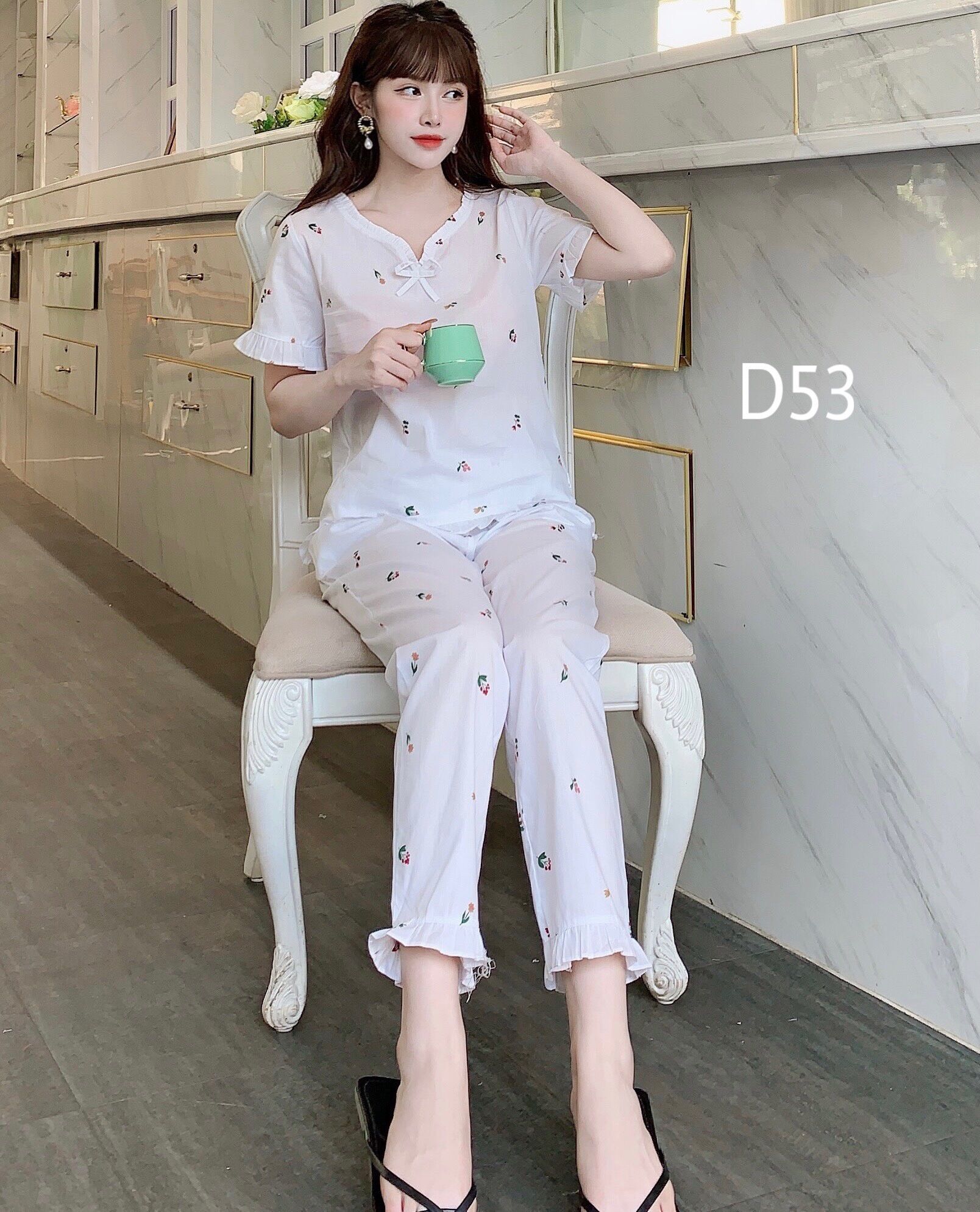 Đồ bộ nữ vải kate