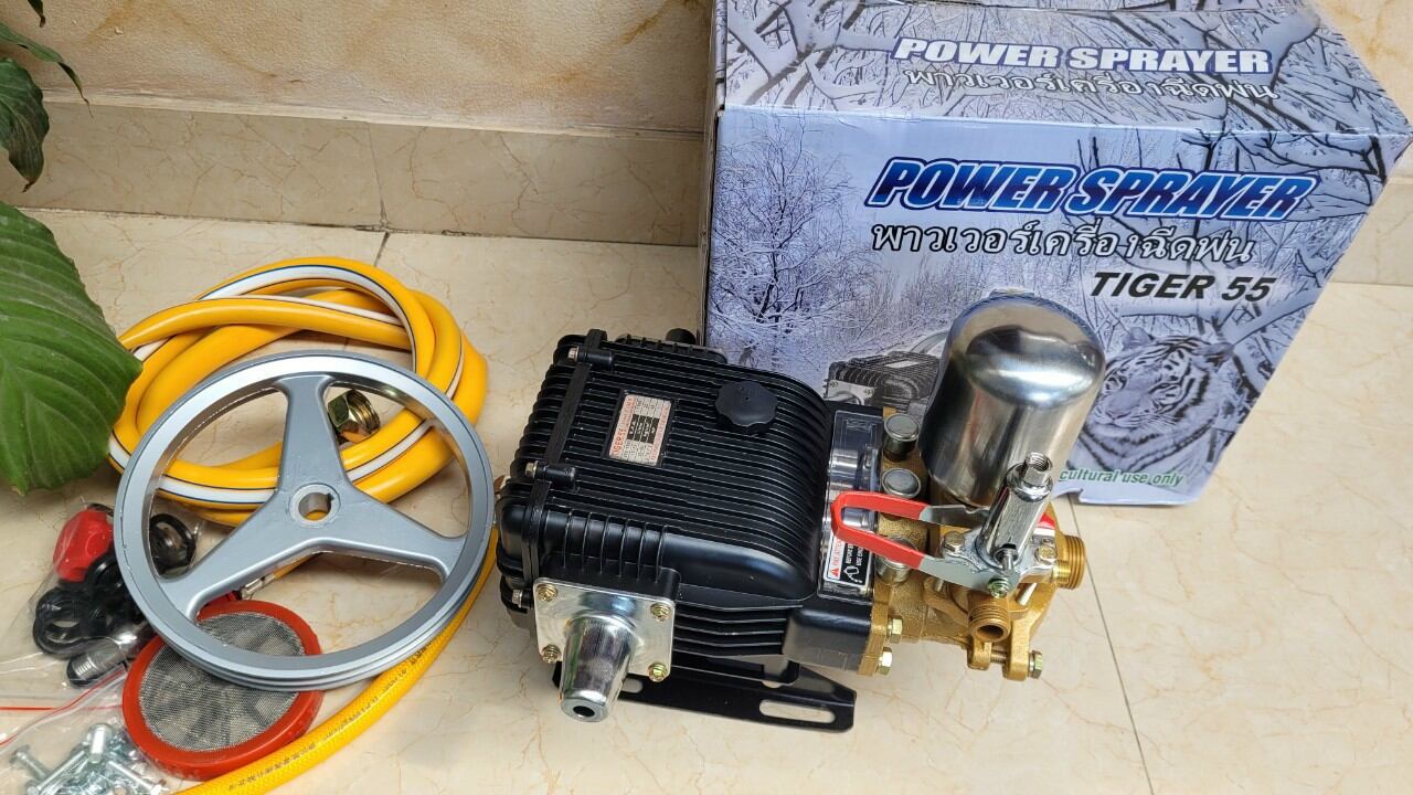 Đầu máy rửa xe cao áp 2hp tiger thái lan TG 55