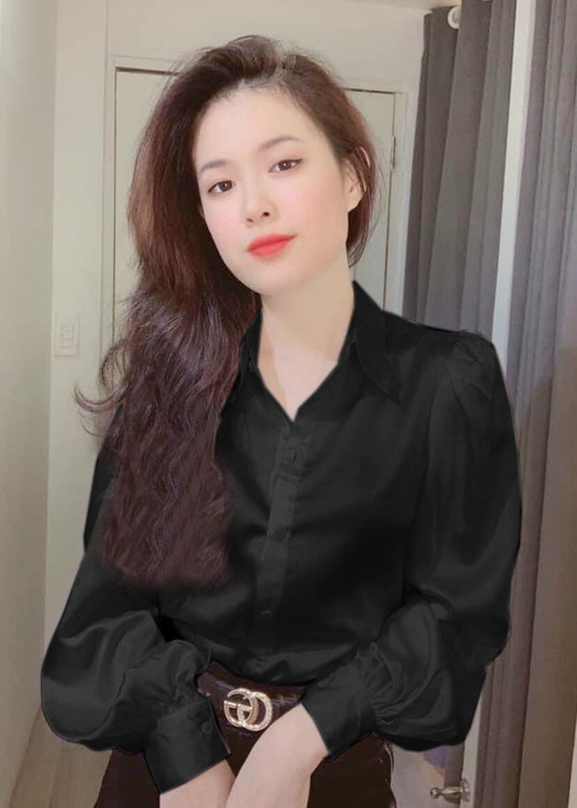 55-90kg Bigsize ÁO SƠ MI TAY PHỒNG