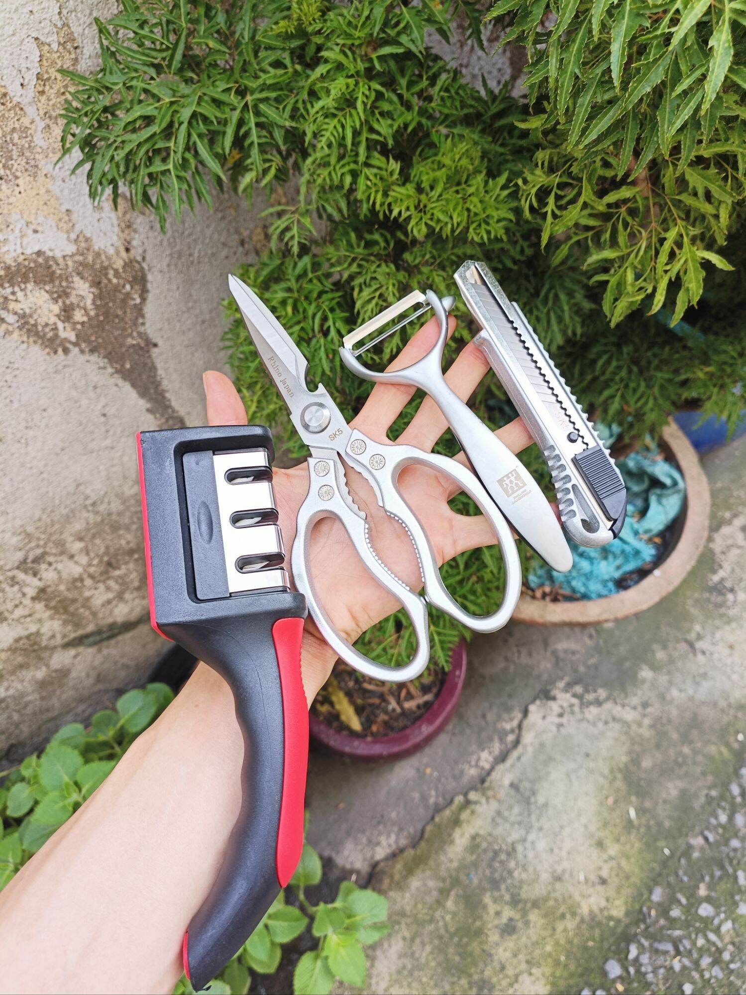 bộ dụng cụ làm bếp 4 món tiện lợi