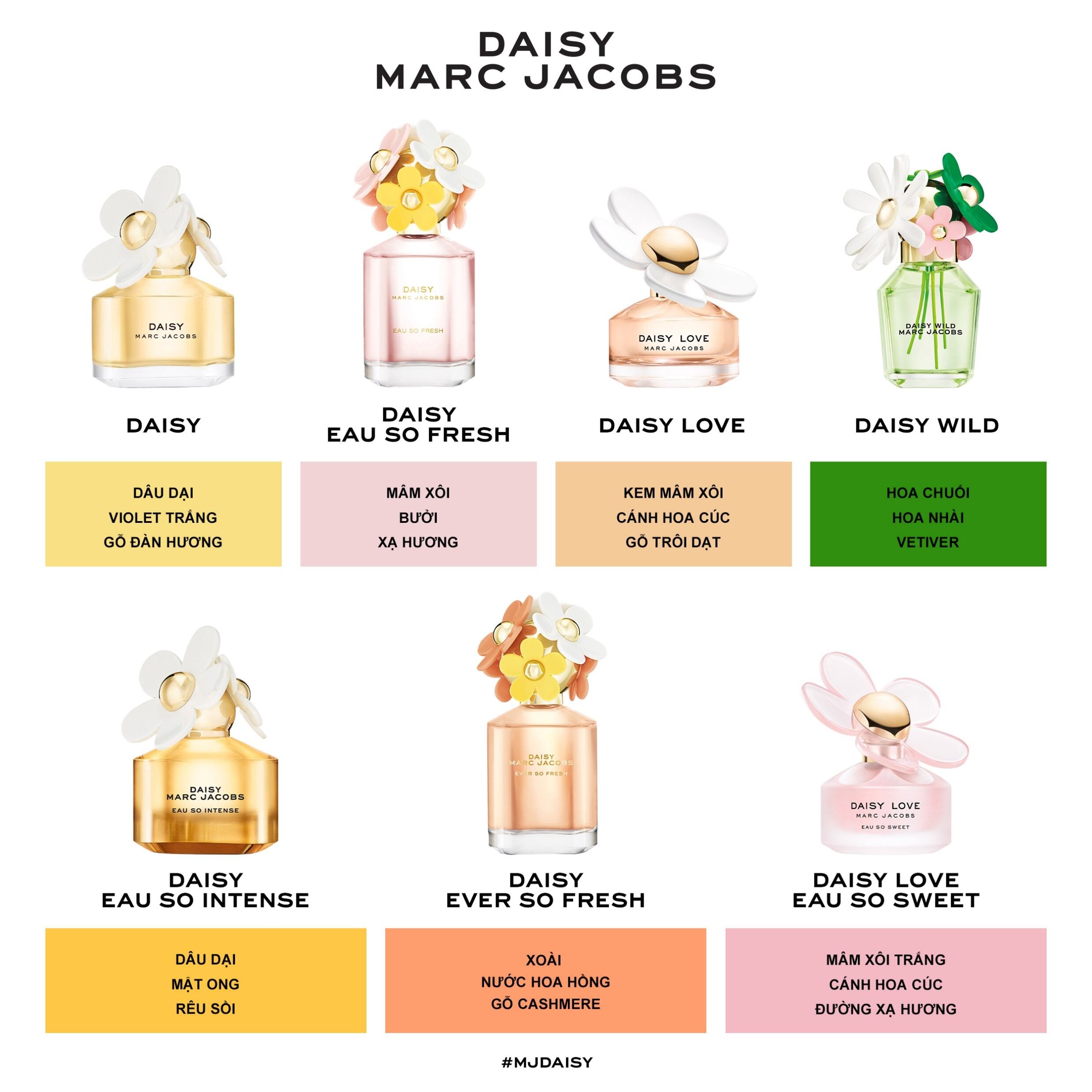 [TỪ 21-30.07 | ƯU ĐÃI 10%] Nước hoa Nữ Marc Jacobs DAISY EDT 50ml