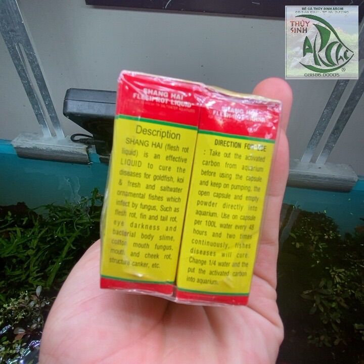 Shanghai -Dung dịch kháng nấm hồ cá cảnh
