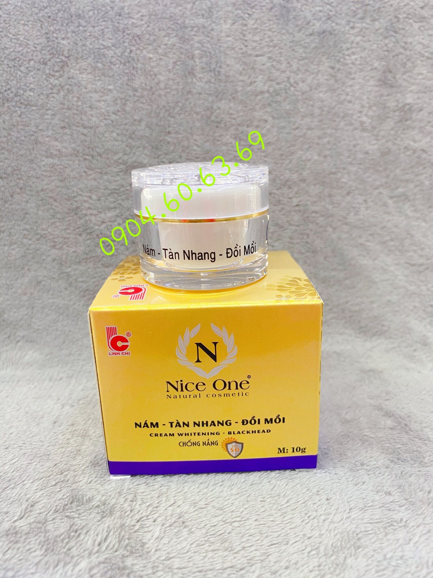 Kem NICE ONE 10g Nám Tàn Nhang Đôi Mồi NICEONE