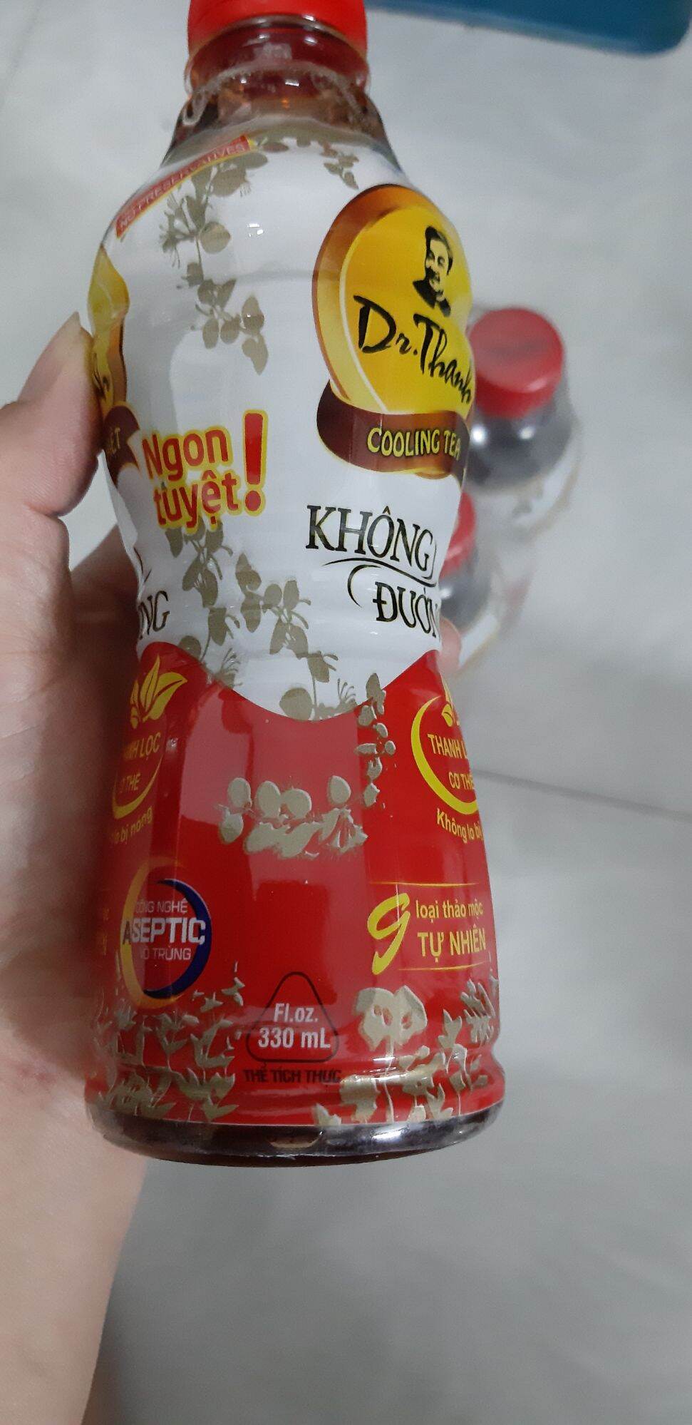 Lốc 6 chai 330ml Dr Thanh không đường