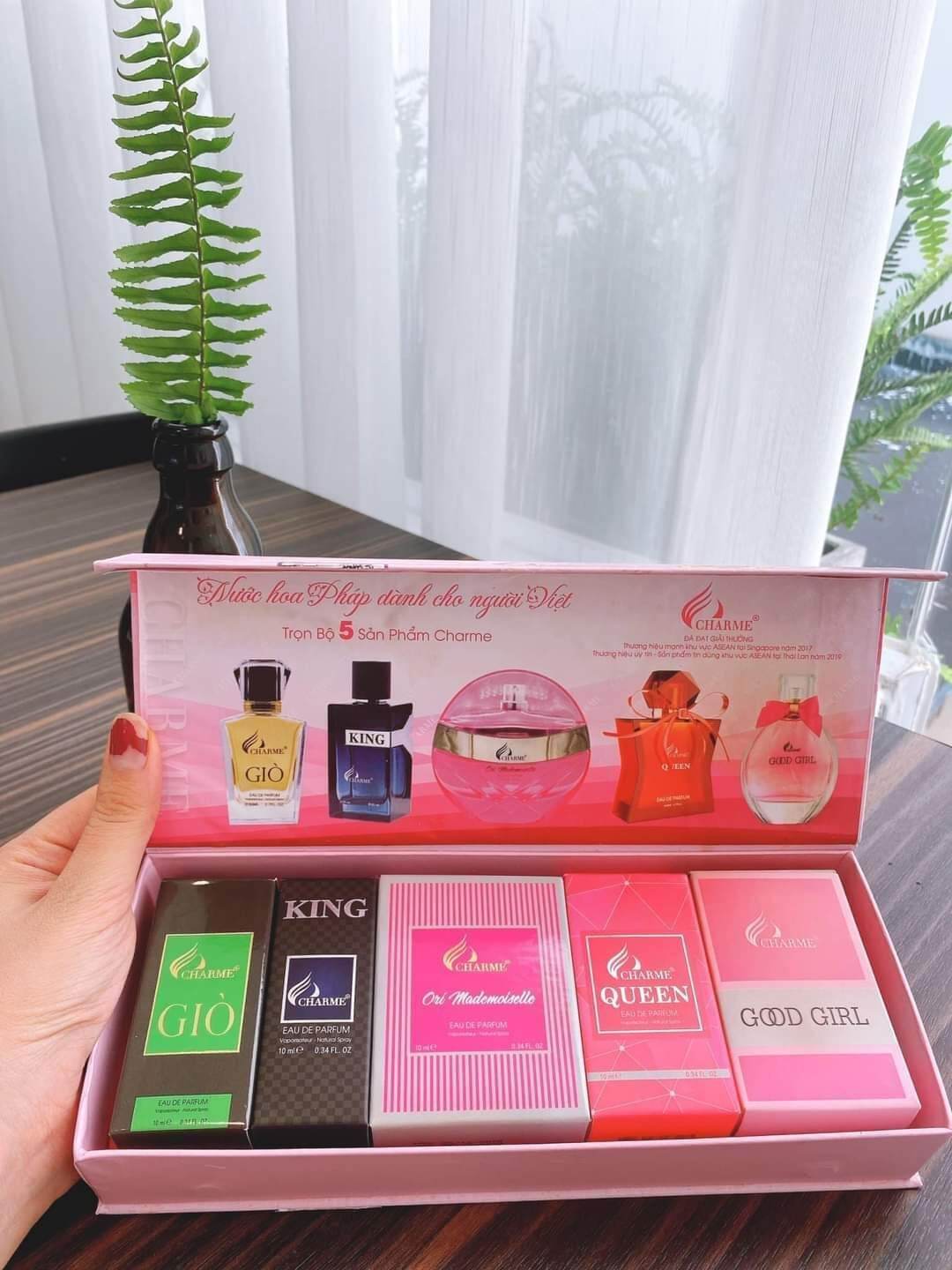 [HCM]Set nước hoa Chamer 5chai chính hãng
