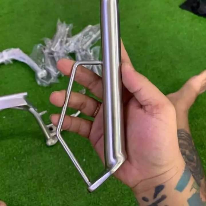 [HCM]chân chống inox gắn Vario Click Sonic Winner Dream Wave Satria Raider Ex135 Ex150 Sirus ( bảo hành trọn đời )