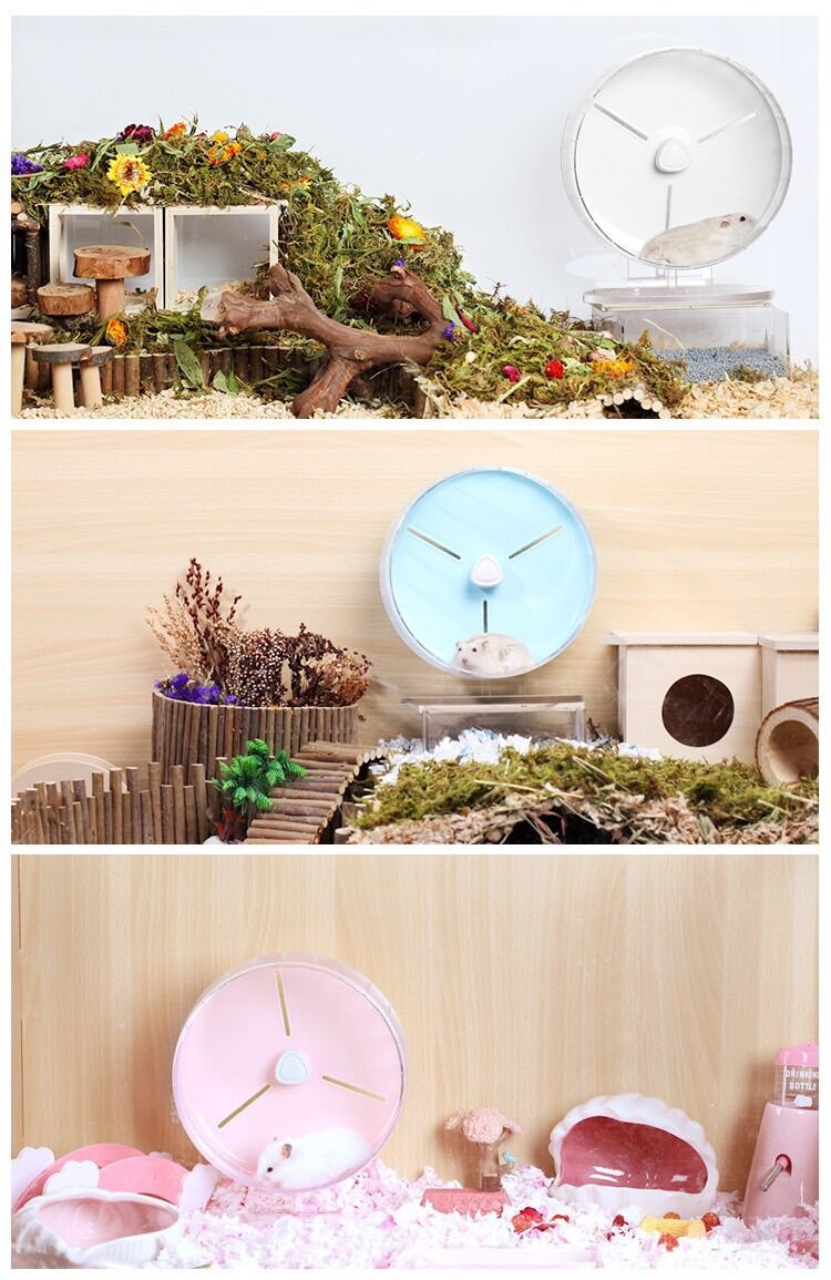[SIÊU PHẨM] 🔥 Wheel Bucatstate 21cm Chống Ồn cho Hamster [HÀNG CHÍNH HÃNG]