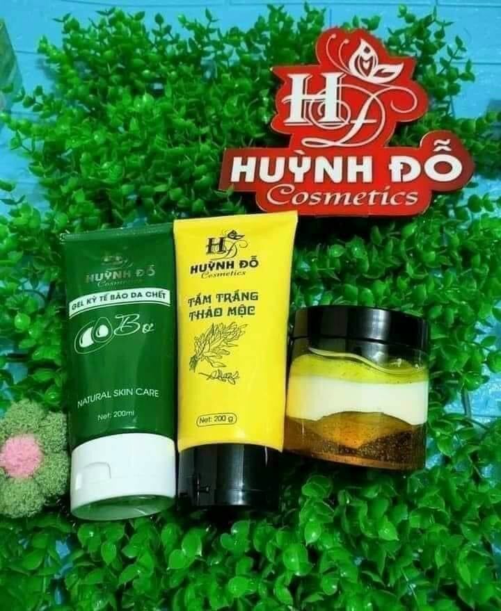 Combo body dưỡng trắng da huỳnh đỗ