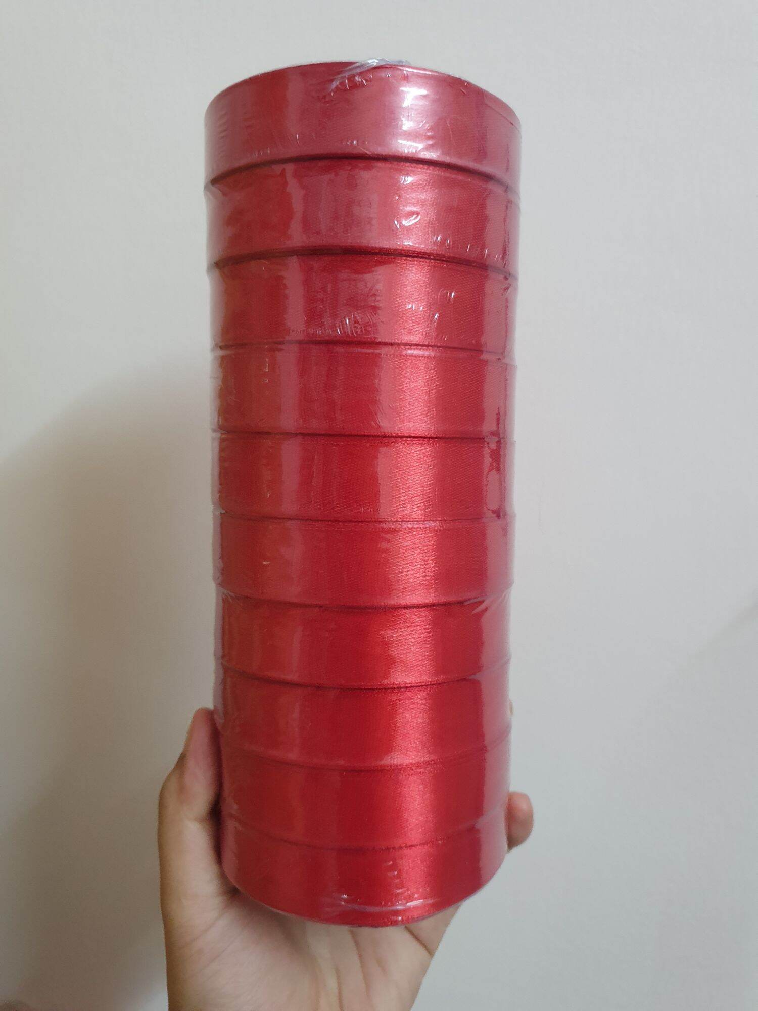 1 CUỘN RUY BĂNG LỤA ĐỦ MÀU BẢN 2CM, 4CM - DÀI 25 YARD