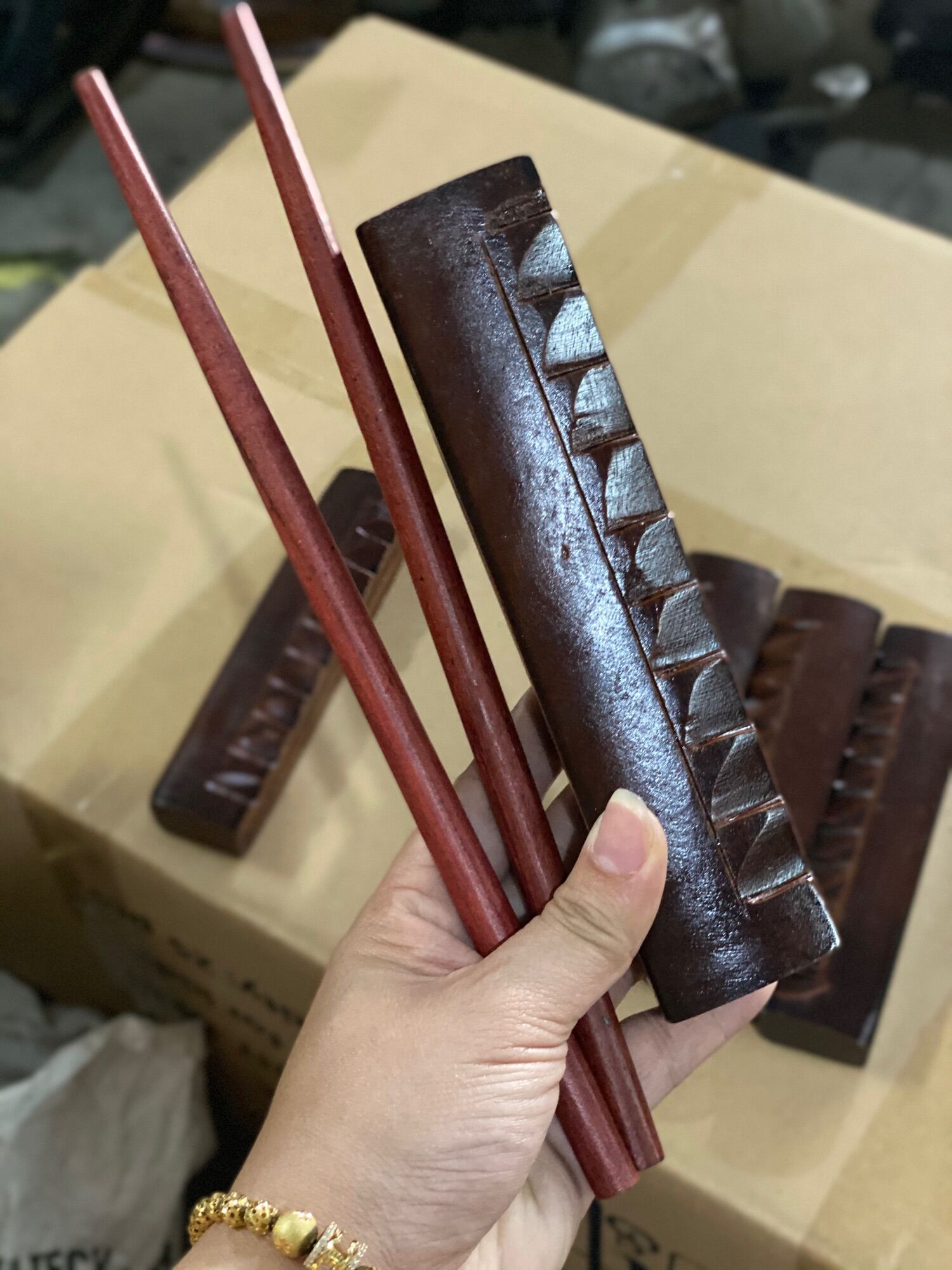 Mõ gỗ học sinh học nhạc, phách gỗ học nhạc
